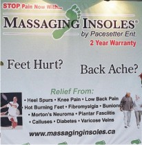 Massaging Insoles Canada